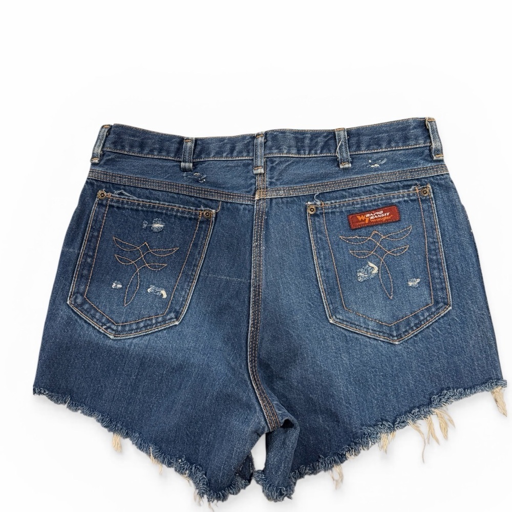Rare Vintage Wrangler Rapid Transit denim shorts - Picture 3 of 4